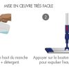 Balai Réservoir Trapèze Aluminium -